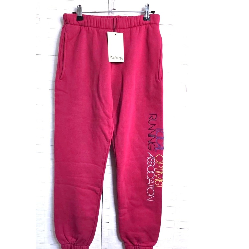 MADHAPPY L.O.R.A Heritage Sweatpants, Size S, NWT, Unisex